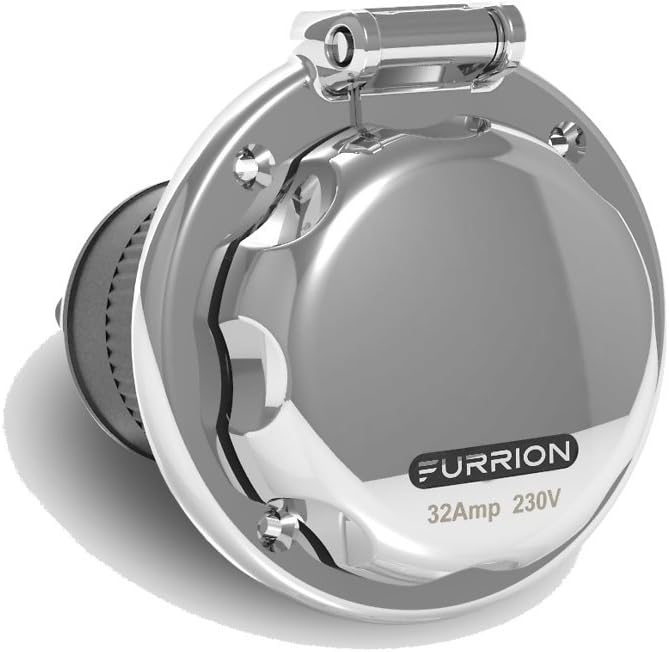 Furrion F32INSSS 32A Inlet Round, Stainless Made by Furrion