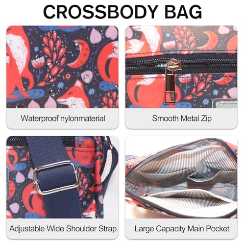 Image of Cross body Bags for Women Lightweight Mini Crossbody Bags Everyday Bag Small Purses Travel Shoulder Bag Ladies Handbags
