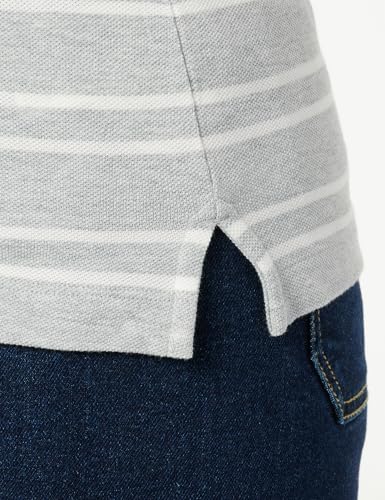 Polo GANT Slim Stripe Shield para mujer en algodón piqué 4