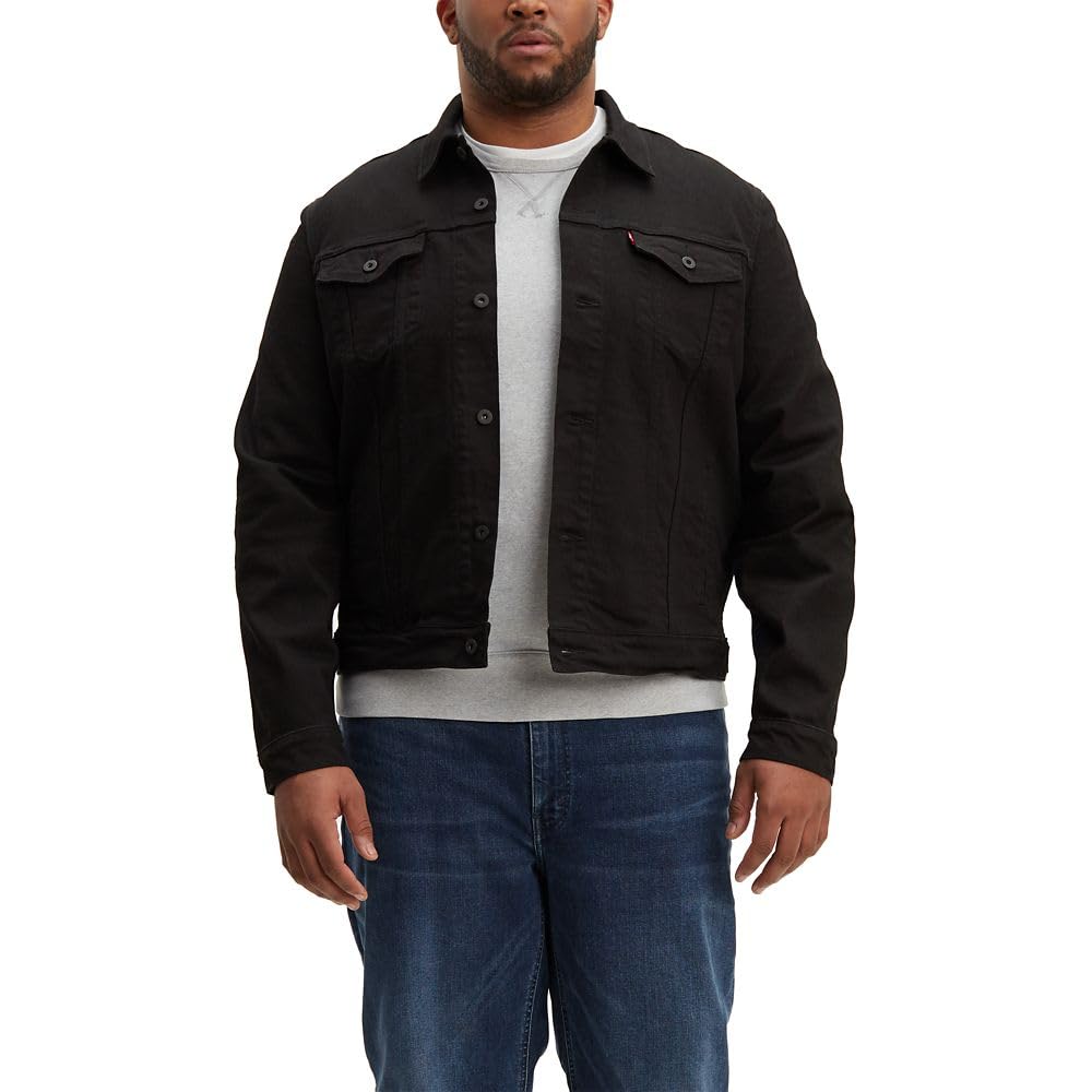 Levi's Men's Trucker Jacket (Also Available in Big, Larimar/Way Stretch, 3X-Large Tall