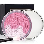 DUcare Makeup Brush Clean Set: Solid Soap Cleanser & Silicone Pad- Easy to Clean Blenders Brushes Shampoo Removes Shadow Color Cosmetic Colors for Daily Use Travel Set (Coconut Oil)
