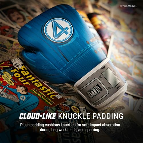 Image of Hayabusa Marvel Classic Boxing Gloves for Men, Women & Kids - Officially Licensed | 16oz 12oz 8oz 6oz Training, Sparring, Bag & Pad Work