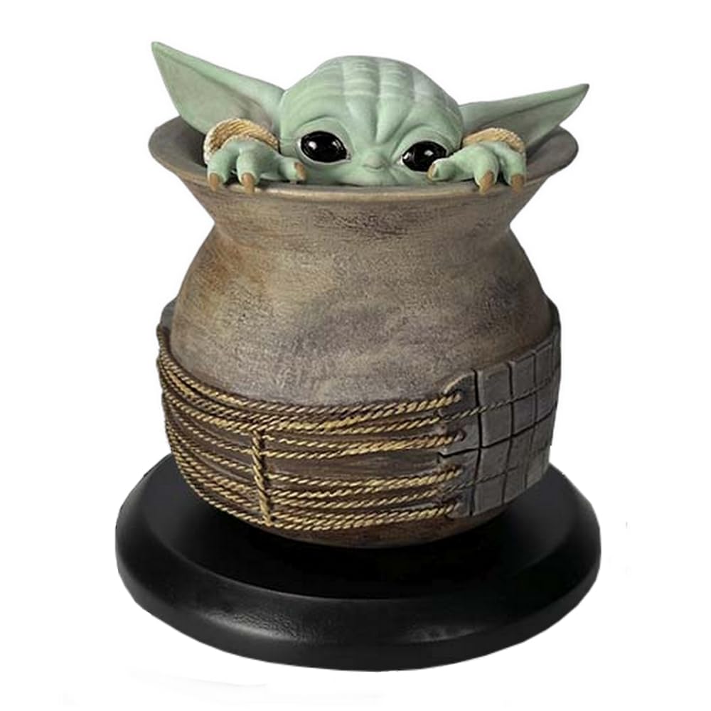 Star Wars: The Mandalorian Classic Collection statuette 1/5 Grogu in the Jar 9 cm