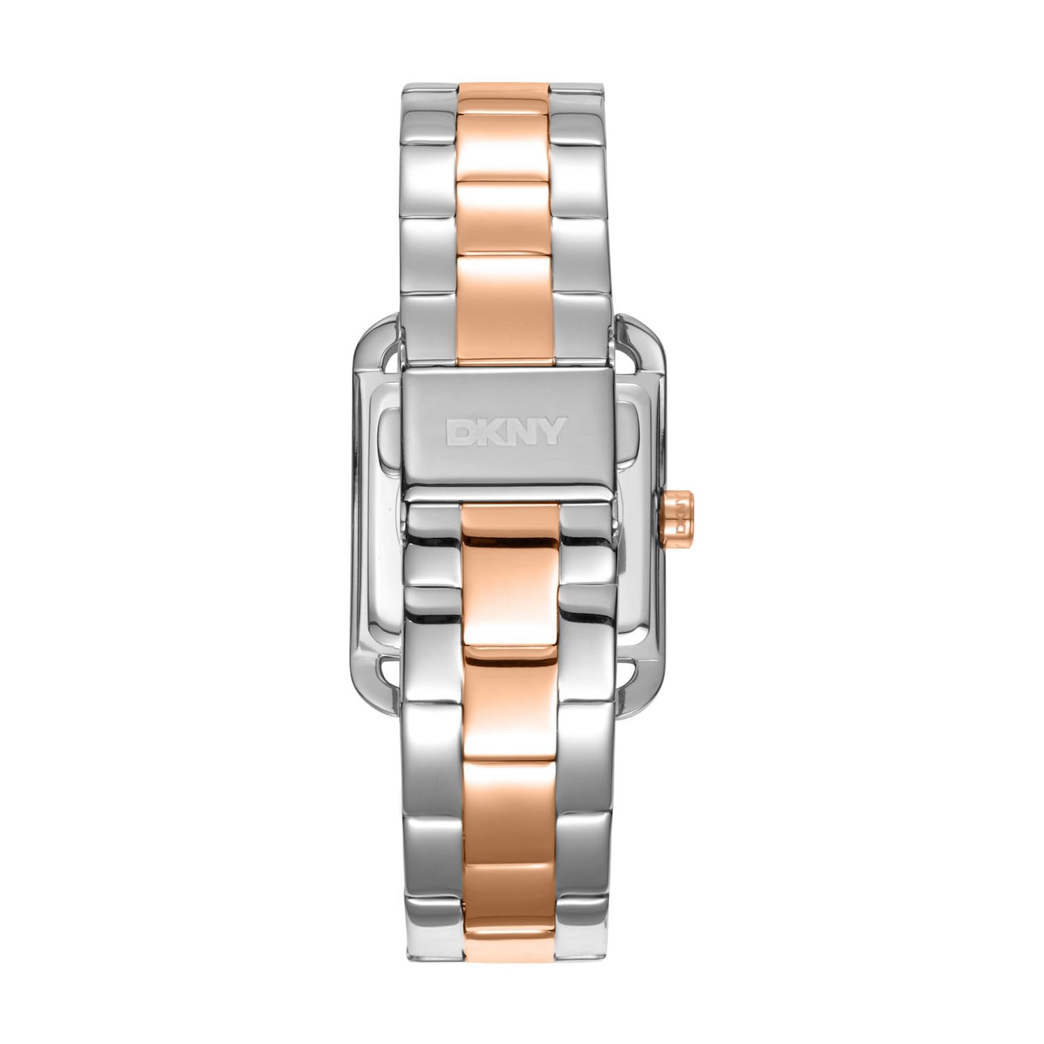 Dkny ladies two tone grey glitz watch ny8703 DKNY Women NY-3329 Silver Mesh Band Square Stainless Steel  main image 2