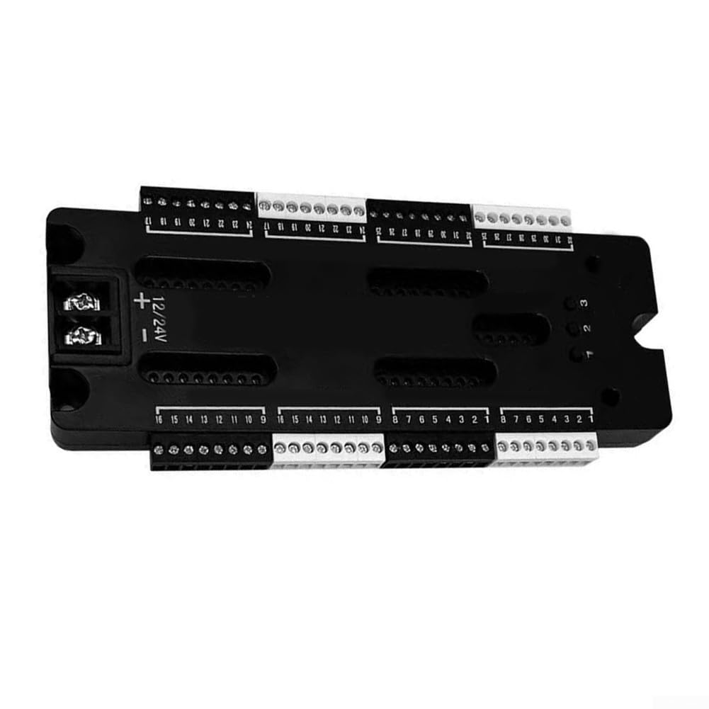 Contrôleur LED intelligent pour éclairage d'escalier à 32 canaux avec activation de mouvement et options de gradation réglables pour les applications intérieures