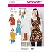 Simplicity Creative Patterns Simplicity Pattern 8152 Misses' Vintage 1970's Aprons, Size: A (X-Small-S-M-L)