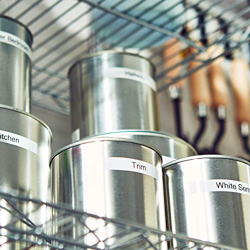 Brother Genuine P-Touch Tze-231S Economy Label Tape, Standard Laminated P-Touch Tape, Black On White, Perfect For Indoor Or Outdoor Use, Water Resistant, (4M), Single-Pack #TOP4