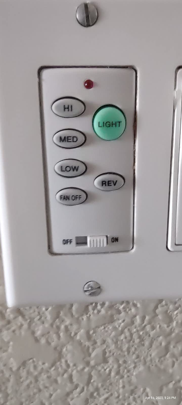 Ceiling Fan Wall Control UC9051T with Reverse by MFP Tools