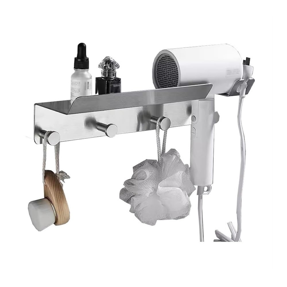 Support de salle de bain inoxydable anti-rouille pour éliminer le désordre mural