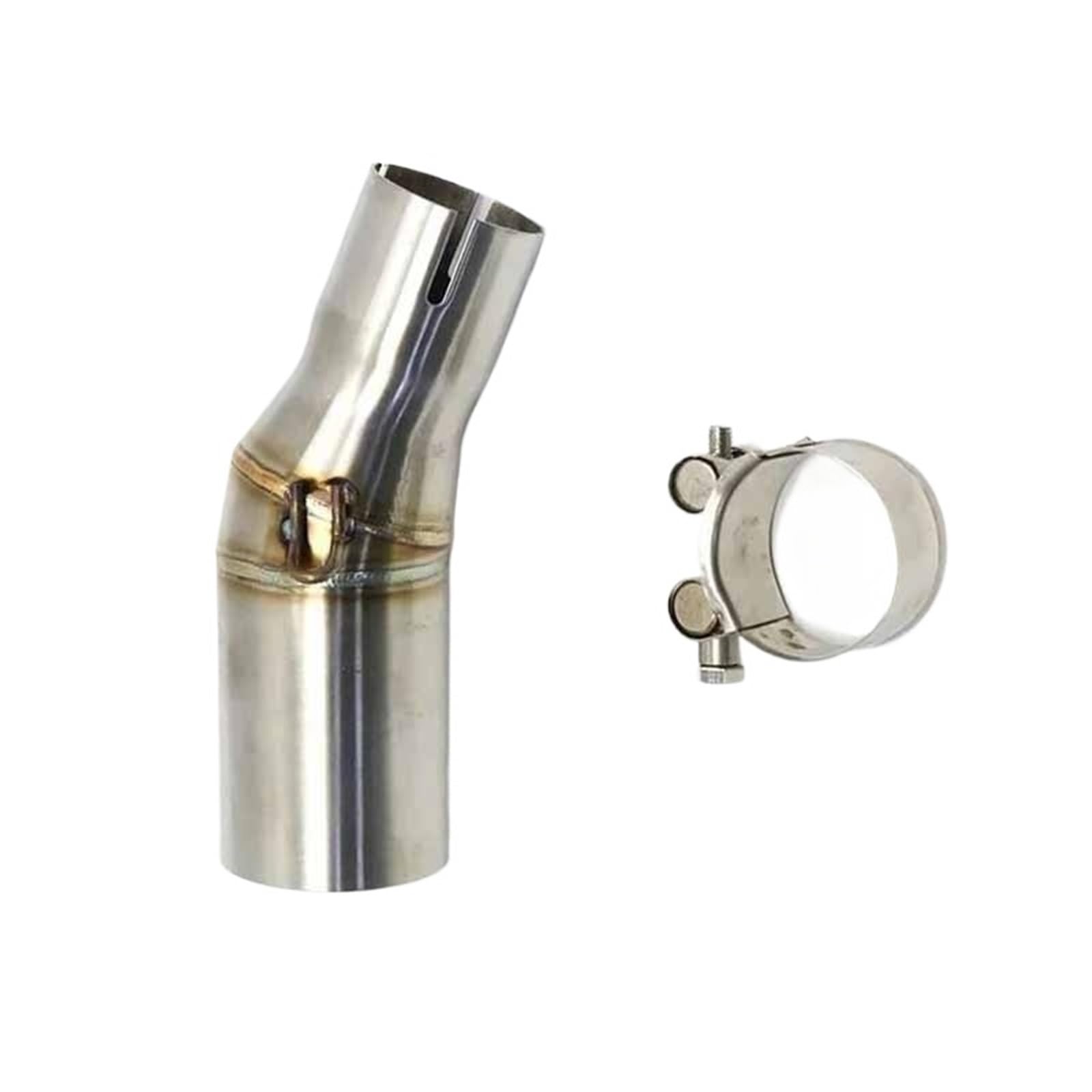 Tubo de escape intermedio para Kawasaki Versys 250 y 300 adaptador de acero 6