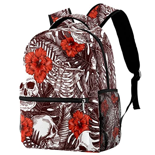 Sac à dos de voyage Halloween pour fille et garçon avec porte-gourde Medium