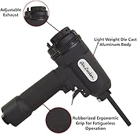 Vista 3 de Air Locker AP700-KIT3 - Clavadora profesional de perforación de aire, removedor de uñas, extractor de uñas con destornillador de pistón. Entrada