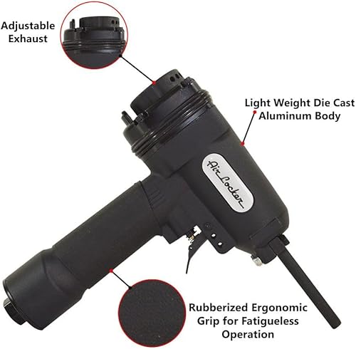 Miniatura 3 de Air Locker AP700-KIT3 - Clavadora profesional de perforación de aire, removedor de uñas, extractor de uñas con destornillador de pistón. Entrada de