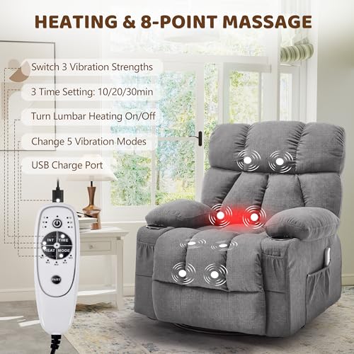 Luxury massage chair recliner