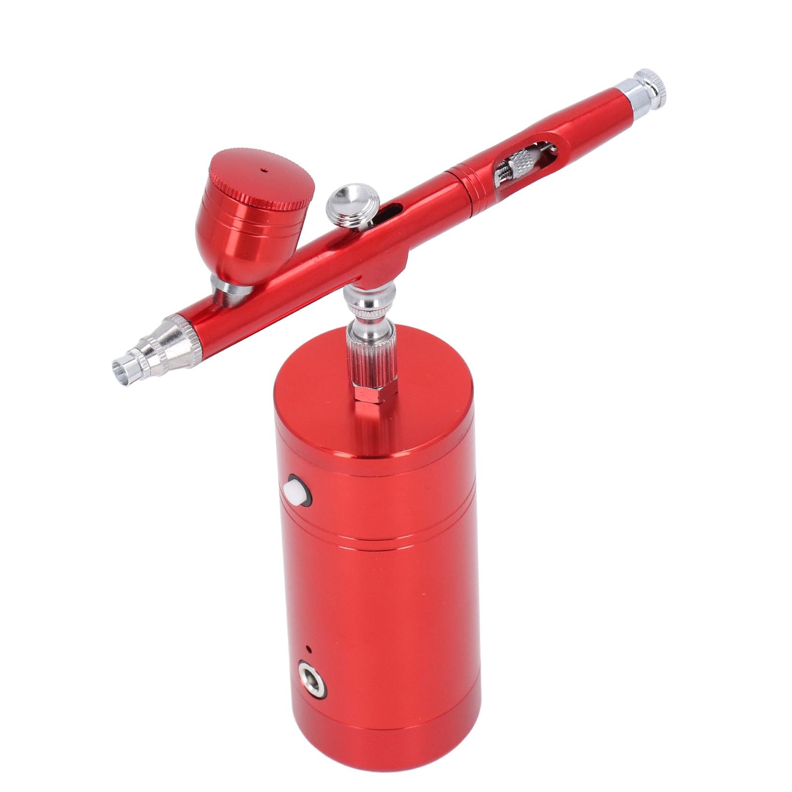 Naroote Kit de Aerógrafo Inalámbrico Recargable, Juego de Aerógrafo Inalámbrico Portátil con Compresor para Arte de Uñas, Maquillaje, Modelo, Pintura, Decoración de Pasteles