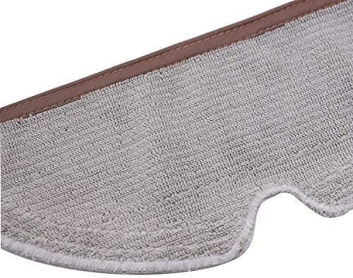 5 Packs Microfiber Mop Cloth Replacement Mop Cloths for Mi Roborock S5/S5 Max/S50/S51/S55/S6/S6 Maxv/S6 Pure Robot Vacuum Cleaner, Effective in Corners, Edges