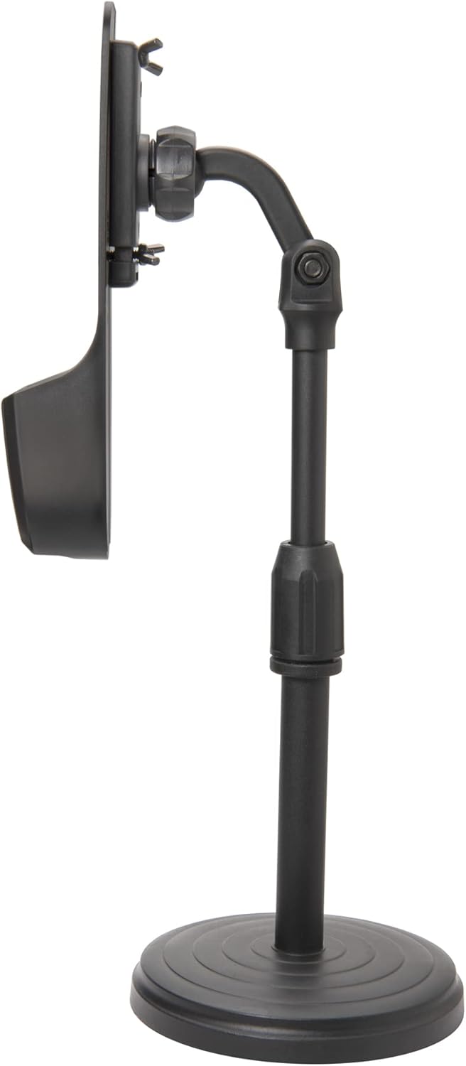 ECS WordUp Telescopic Holder Stand Compatible with Nuance PowerMic 4 & Philips SpeechMike Microphones SMP4000, SMP4010, LFH3200, LFH3210, LFH3500, LFH3510, SMP3700, SMP3710, SMP3800 No Trigger Thumb