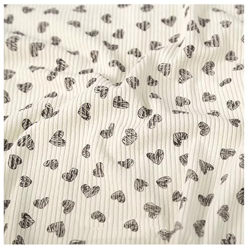 Tissu en velours côtelé stretch anti-raideur beige fleuri pour robe confortable