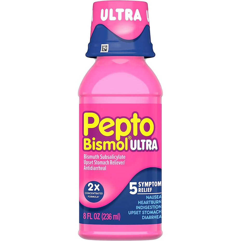 Pepto Bismol Liquid Maximum Strength 8 Oz