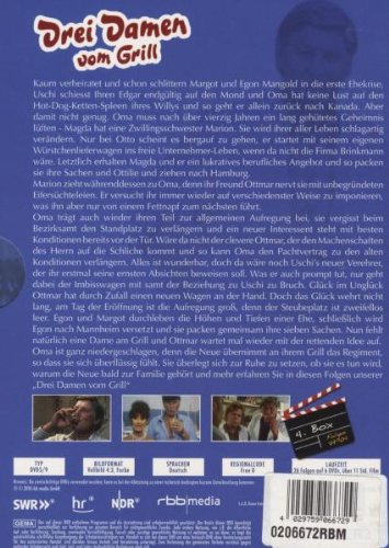 DVD Drei Damen vom Grill Box 4 con los episodios 79 a 104 de la serie alemana 2