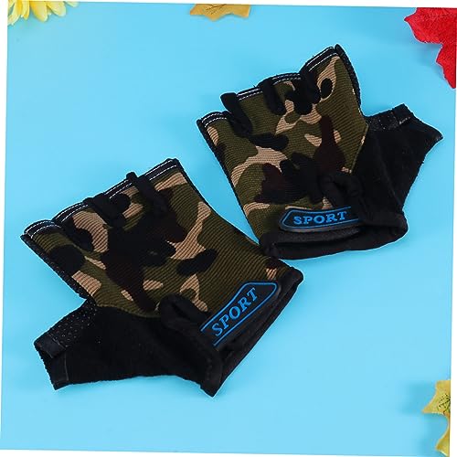 Adorainbow 3 pares de luvas de bicicleta caneta para chaveiro luvas de esportes ao ar livre para cri