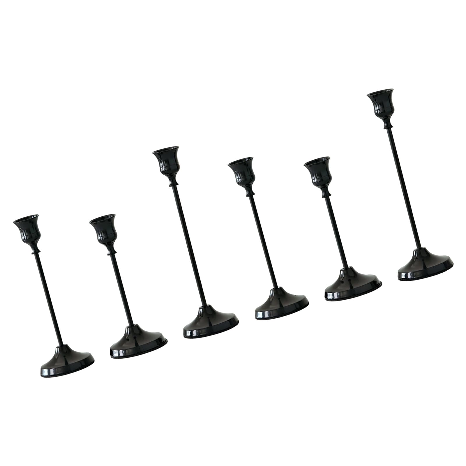 Decorative Stands Taper Holder Vintage Candlestick Holder for Wedding, Dinning, Party Table Centerpieces Candlestick Holders