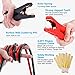 Vetoos Car Roadside Emergency Kit with Jumper Cables, Auto Vehicle Safety Road Side Assistance Kits, Winter Car Kit Essentials for Women and Men, with Car Repair Tool Set, Folding Survival Shovel