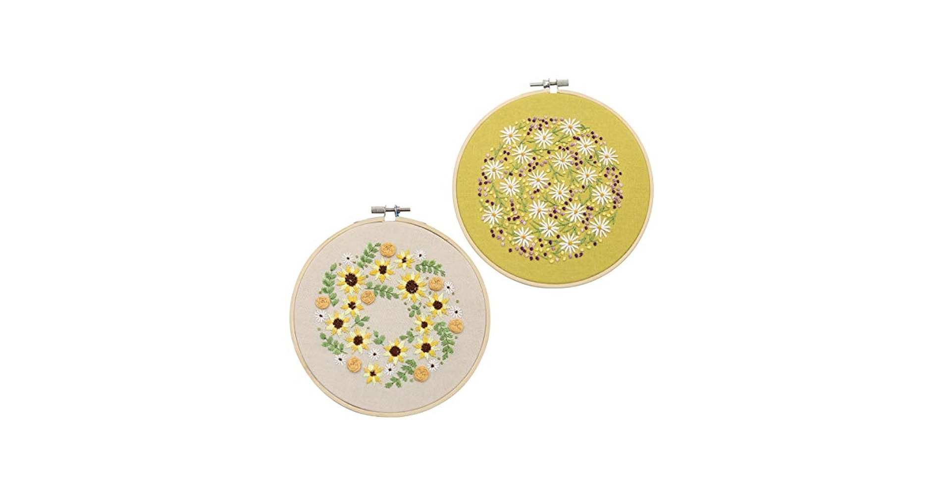 【新品未使用タグ付】Mazaki Kyoho 花柄刺繍 アームカバー F 楽天市場】刺繍キット 初心者セット 花と葉 刺繍キット 刺しゅう