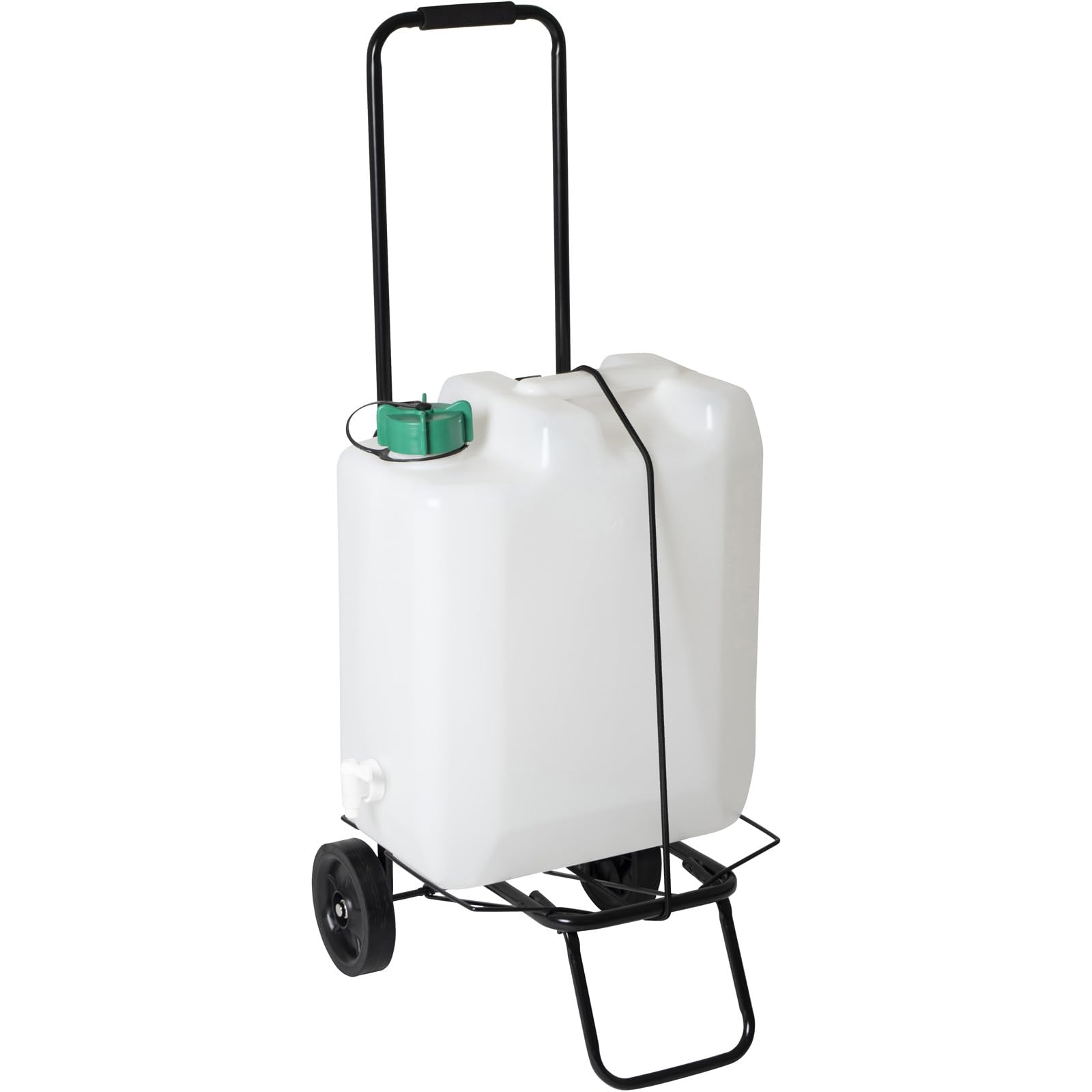 Camp-Gear - Chariot à bagages - Pliable - Acier - 35 kg, Noir