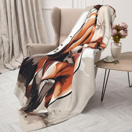 Couverture motif petite vache 152x127 cm pour lit et canapé - 5