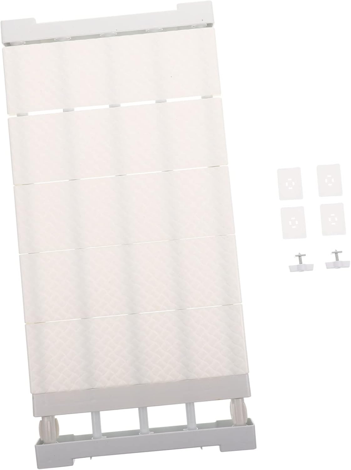 Happyyami Multi-Function Closet Rack Sturdy Tension Shelf Daily Use Closet Storage