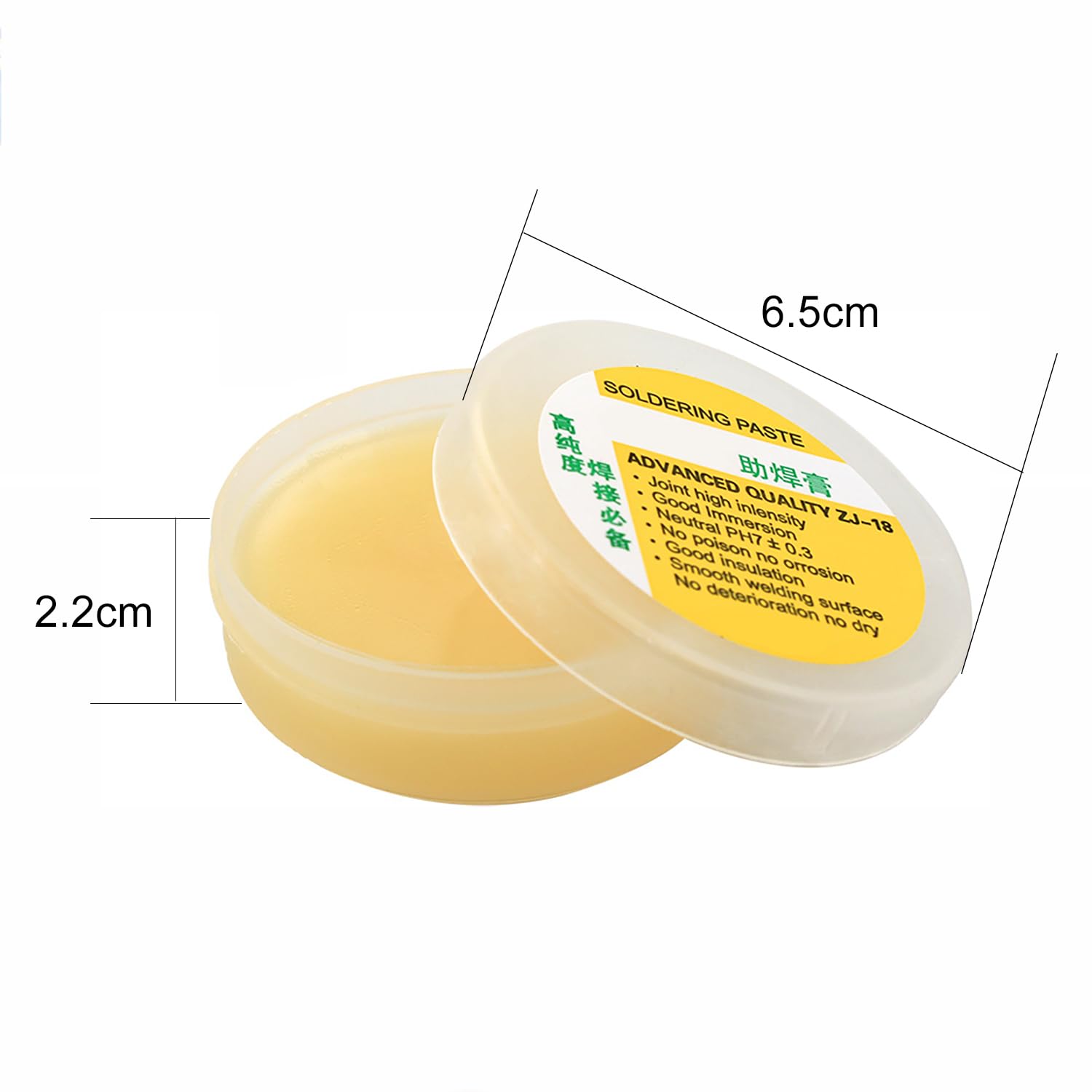 Colofonia Pasta di Flusso di Saldatura,Pasta Per Saldature,Flusso Di Pasta,Pasta Per Saldatura a Stagno,Grasso Saldatura a Stagno,25g