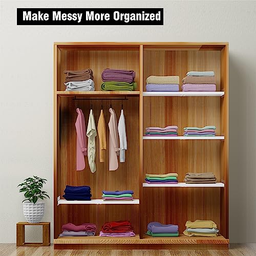 Suzlon LARGE (L:17"~31.5"; W:11.8") Adjustable Closet Storage Shelves thumb #2