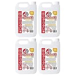 Clearell 16L | Pack of 4 | 16 Litres Premium Quality Kerosene Paraffin Heater Heating Oil Fuel | Compliant to BS2869C2