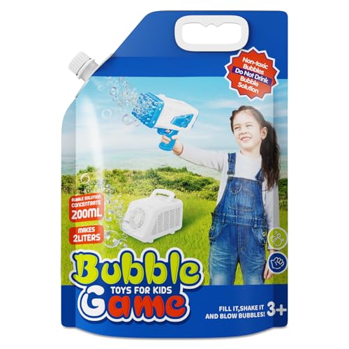 PANACARE KONZENTRIERT Seifenblasenflüssigkeit Nachfüllflasche (bis zu 1 Liter) Mischung der Seifenblasen (BS110-V3)