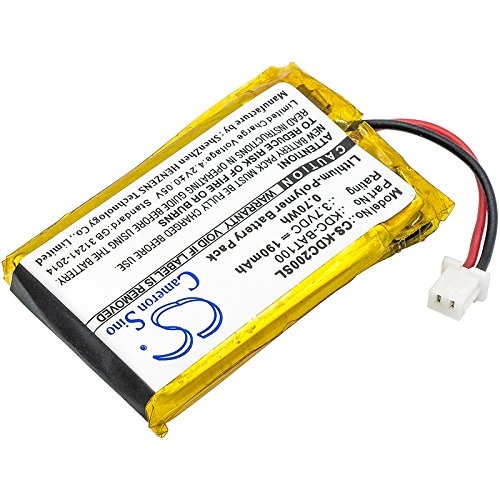 Amazon | JIAJIESHI 交換用バッテリー KOAMTAC KDC-100, KDC200, KDC