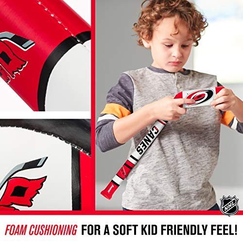 Image of Franklin Sports NHL Team Mini Soft Hockey Stick Set - NHL Team Soft Foam Mini Hockey Stick and Ball - Great Toy for Kids