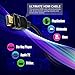 Importer520 10 Feet HDMI Cable Category 2(Full 1080P Capable)(Compatible with PS3 Playstaion 3 / PS4 Playstion 4)