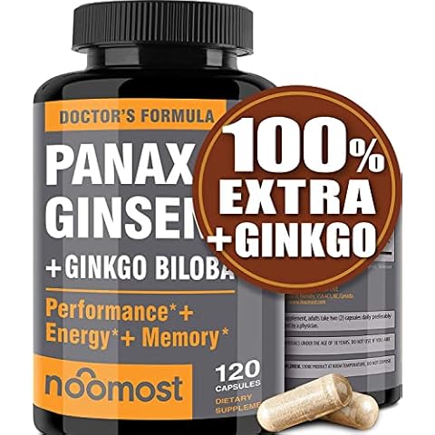 NootroPeak Energy+ Extra Strength Panax Ginseng and Gingko Biloba Cover