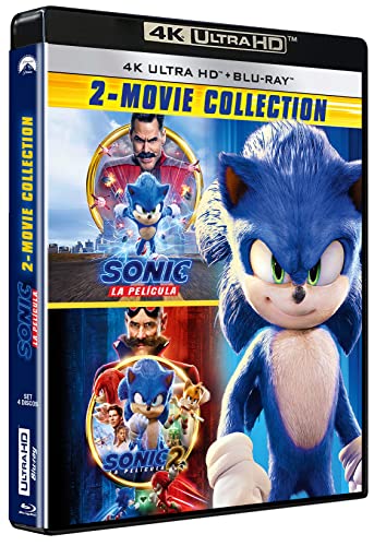 Sonic + Sonic 2 Pack 4K UHD coffret Blu-ray des deux films - 2