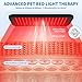 iKeener Red Light Therapy Belt for Pets, Wearable Red Infrared Light Therapy Devices for Dogs Pain Relief, 2 Modes & Adjuatable Timer