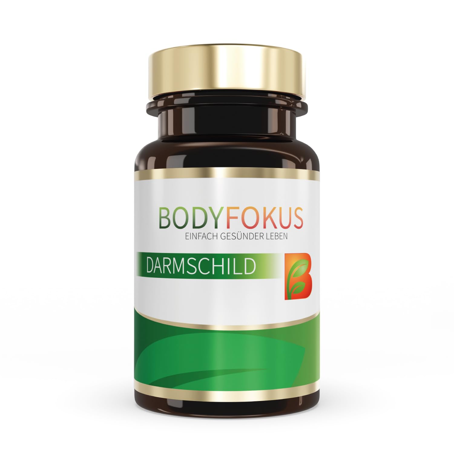 BodyFokus DarmSchild L-Glutamin Magnesium Zink Vitamin A Komplex 60 Kapseln