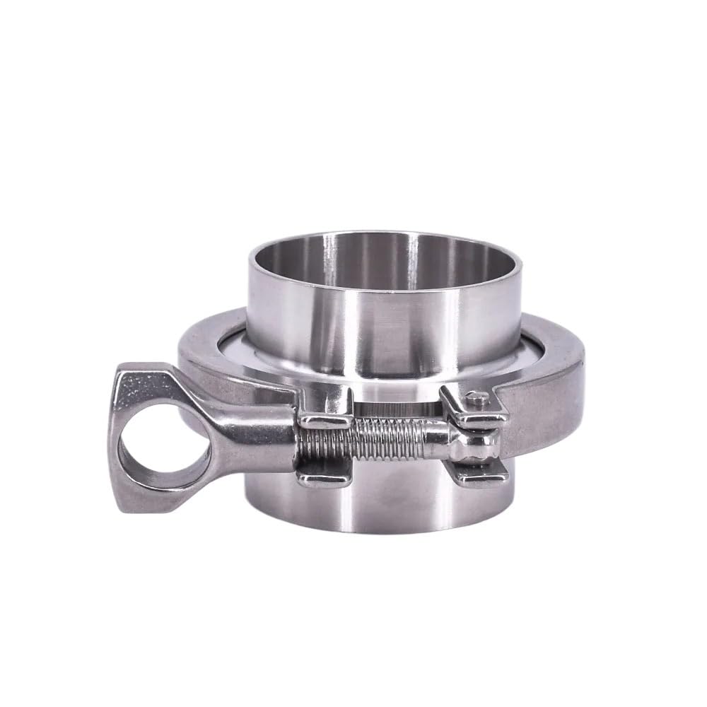 Raccord sanitaire Tri-Clamp 2" 51 mm résistant corrosion inox SUS304 PTFE