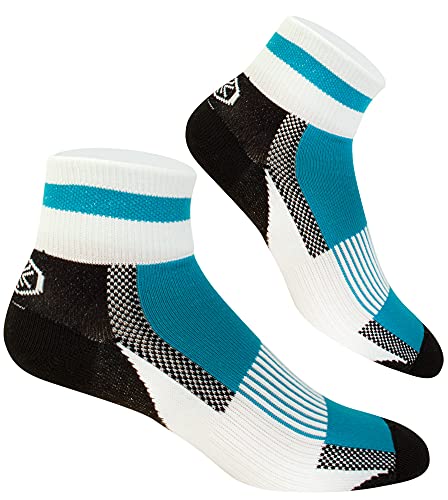 | Coolmax Athletic Socks | Quarter Crew | Made in the USA