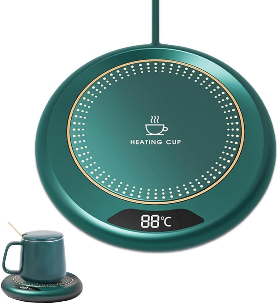 Drumstone (𝟓 𝐘𝐄𝐀𝐑 𝐖𝐀𝐑𝐑𝐀𝐍𝐓𝐘) Beverage Cup Warmer | USB Electric Coffee Mug Warmer Pad for Home & Office Desk | Fast Heating Coaster for Tea, Milk & Coffee with Auto Shut-Off Safety Feature-image-38
