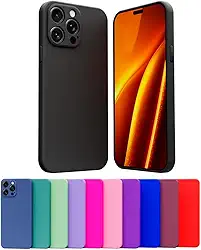 Capa Capinha Case Compatível Apple iPhone 11 PRO MAX Silicone Aveludada Com Proteção De Câmera [NOBRE STORE] (PRETO)