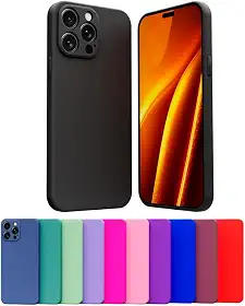 Capa Capinha Case Compatível Apple iPhone 11 PRO MAX Silicone Aveludada Com Proteção De Câmera [NOBRE STORE] (PRETO)