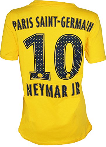 PSG T-Shirt Neymar Jr - Collection Officielle Paris Saint Germain - Taille Adulte Femme S