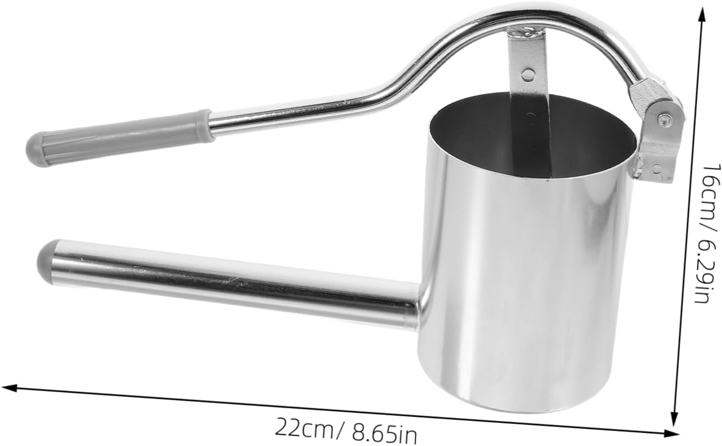 Stainless Steel Home Noodle Press Machine Manual Pasta Maker with Ergonomic Grip for Fresh Handmade Noodles and Pasta in Kitchen