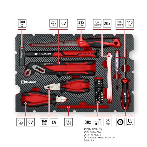 Einhell E-Case coffret à outils 78 pièces pour rénovation complète - 3